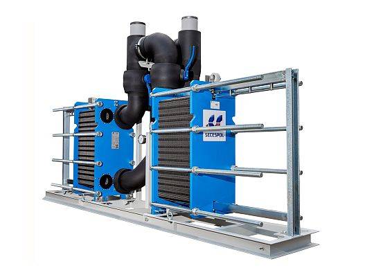 Heat exchanger skid