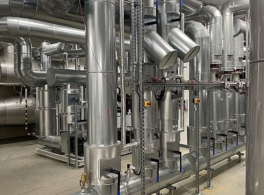 Kogeneracja z pompami ciepła o łącznej mocy 3,3MW